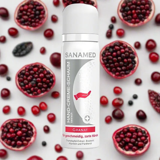 Hand cream foam Sanamed “Granat” - Carescin